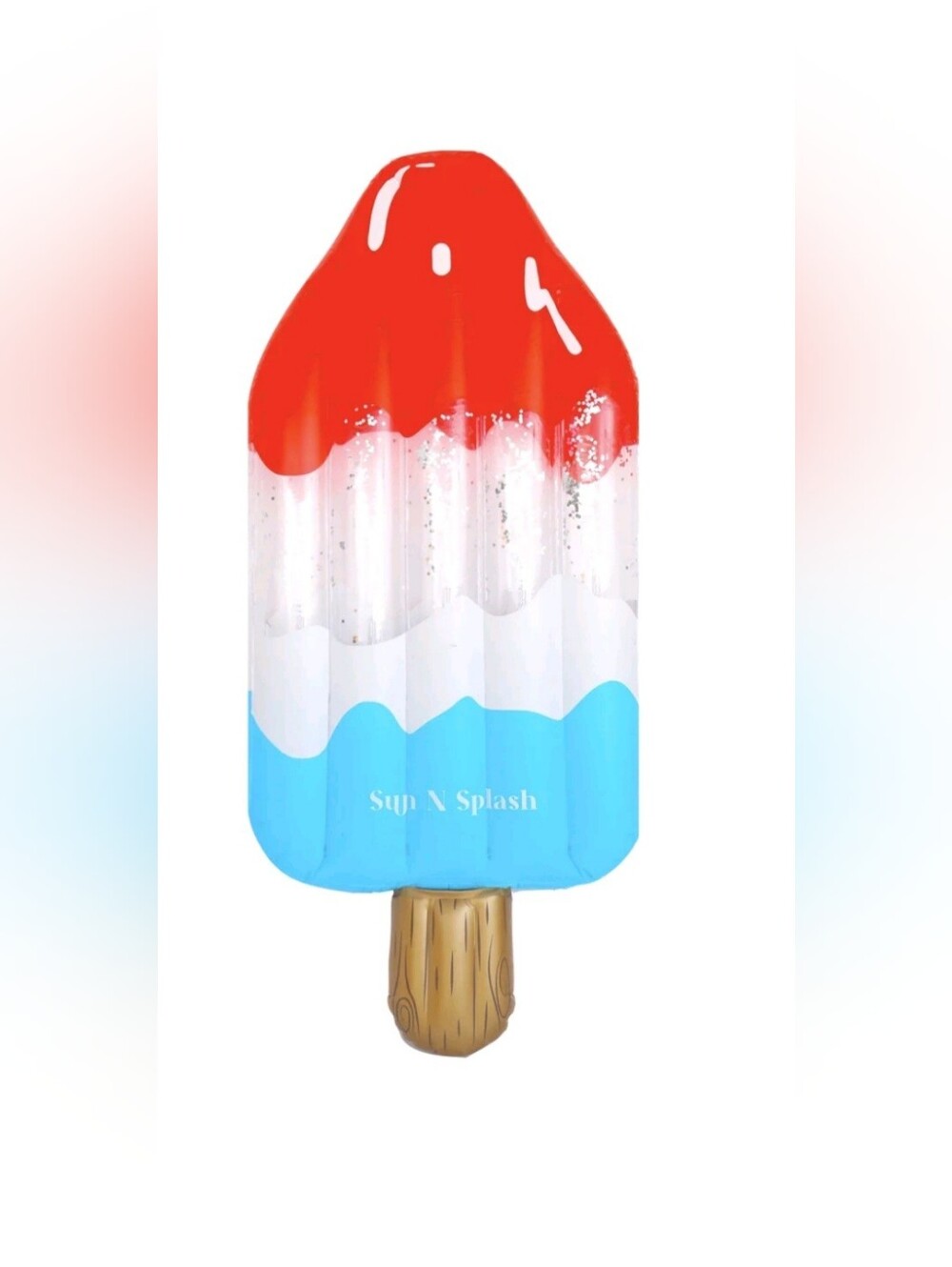 Firecracker Popscicle Lounger Sun N Splash Oversized Inflatable Pool Float NEW